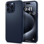 Carbon Fiber phone 15 pro case-Blue