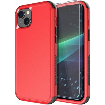 Multi-Armor for Phone 15 Case Red