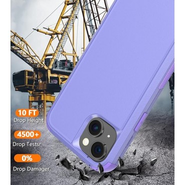 Multi-Armor For Phone 15 Case Purple