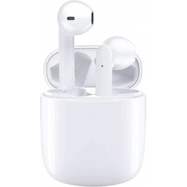 Bluetooth Wireless Earbuds - White 5