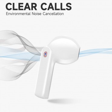 Bluetooth Wireless Earbuds - White 6