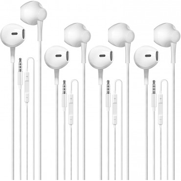 Wired Headphones - White 3