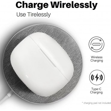 Bluetooth Wireless Earbuds - White 4