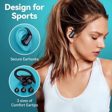 Bluetooth Wireless Earbuds - Black 4