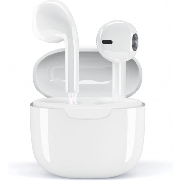 Bluetooth Wireless Earbuds - White 3