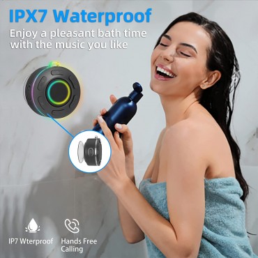 Bluetooth Wireless Speakers with Suction Cup