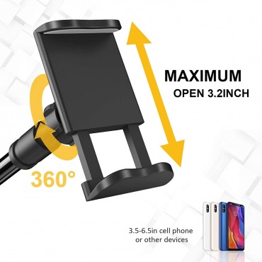 Flexible Phone Holder Bed Gooseneck Mount