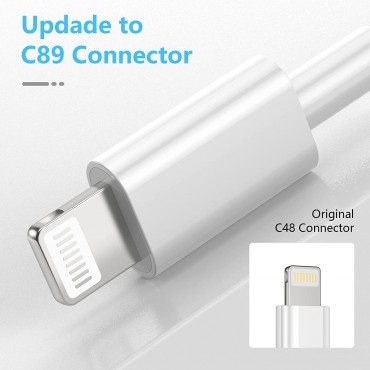 4Pack USB C to Lightning Cable 6ft