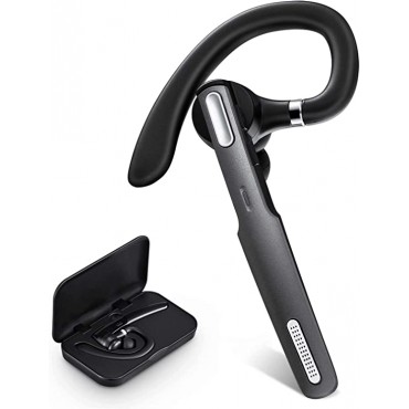 Bluetooth Wireless Headset - Gray