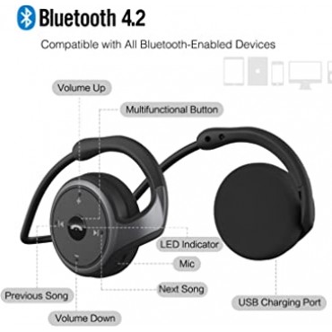  Small Bluetooth Headphones Wrap Around Head
